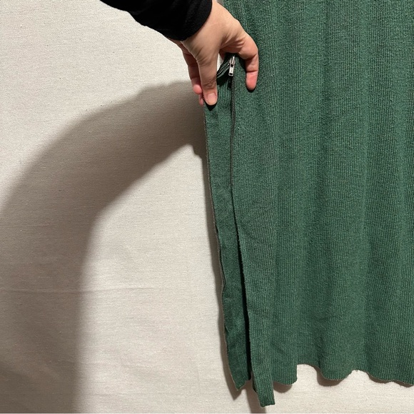 RTR Great Jones Green Knit Dress - size large - Picture 8 of 10